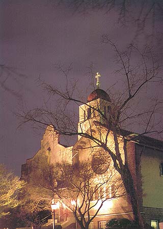 St. Gertrude's Chapel at Night; Richmond