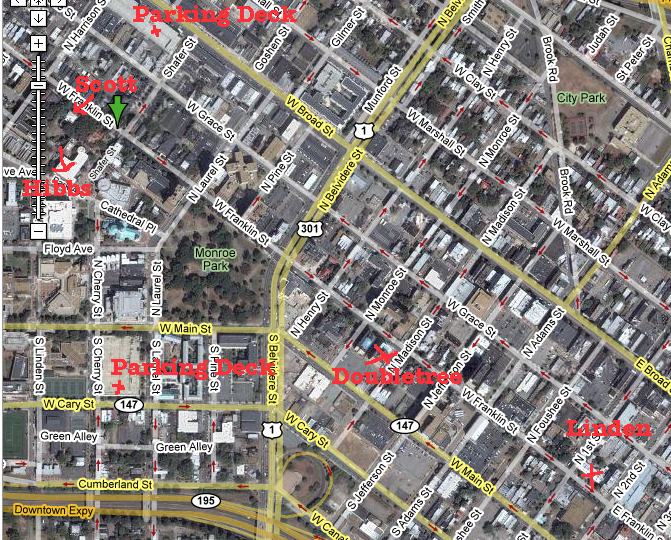 vcu campus map