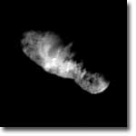 Deep Space 1 image of Comet Borrelly