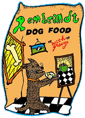 50 lb. bag of delicious Rembrandt Dog Food®
