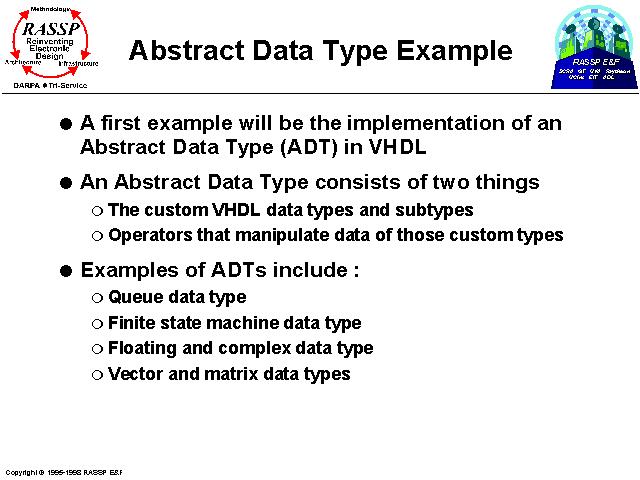 Abstract Data Type Example